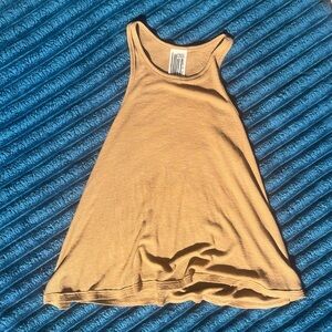 Free People Tan Tank Top